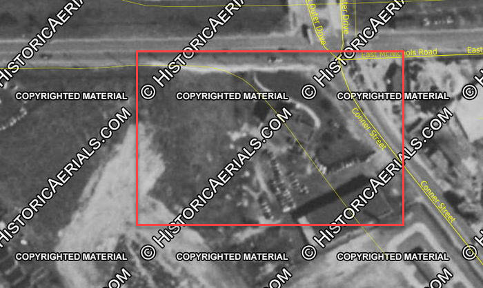 Aero Inn - 1951 Aerial Photo (newer photo)